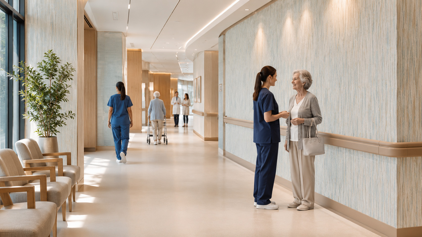Guía de revestimientos para hospitales y residencias geriátricas: criterios técnicos para prescriptores