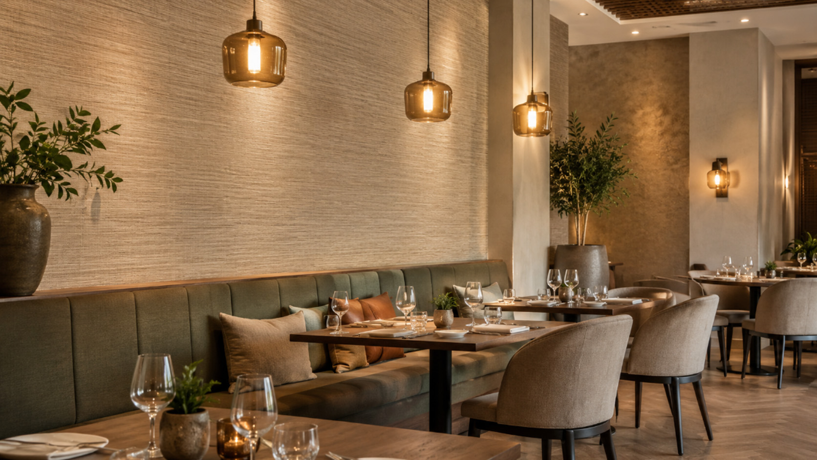 Mejores revestimientos para restaurantes y cafeterías: criterios técnicos para prescriptores