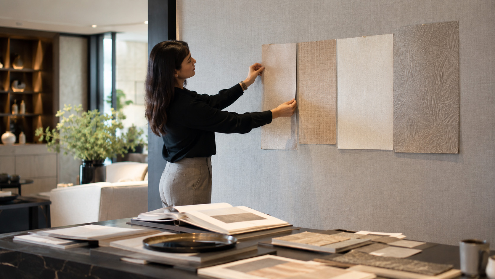 Papel decorativo para paredes: del diseño doméstico al proyecto contract